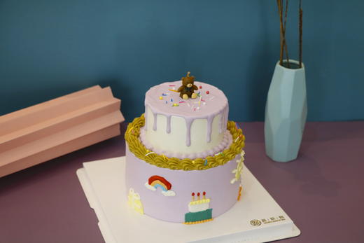 双层韩式复古小熊 商品图0