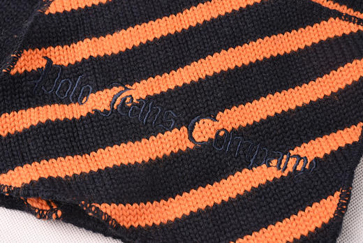 美式休闲 粗毛线 条纹 围巾 PT-286 商品图4