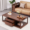 【现代实木风-茶几NJT2201】现代简约/客厅/北美黑胡桃/实木茶几 商品缩略图2