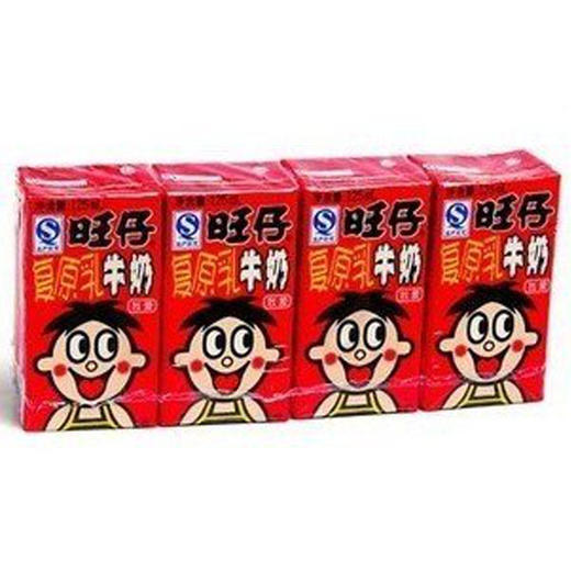 【8.5元4盒  74.9元36盒】旺仔牛奶灭菌调味牛乳125ml 商品图0