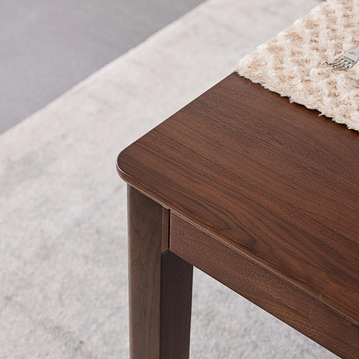 【现代实木风-NJT3105餐桌】现代实木/北美黑胡桃/客厅/餐厅/餐桌 商品图2