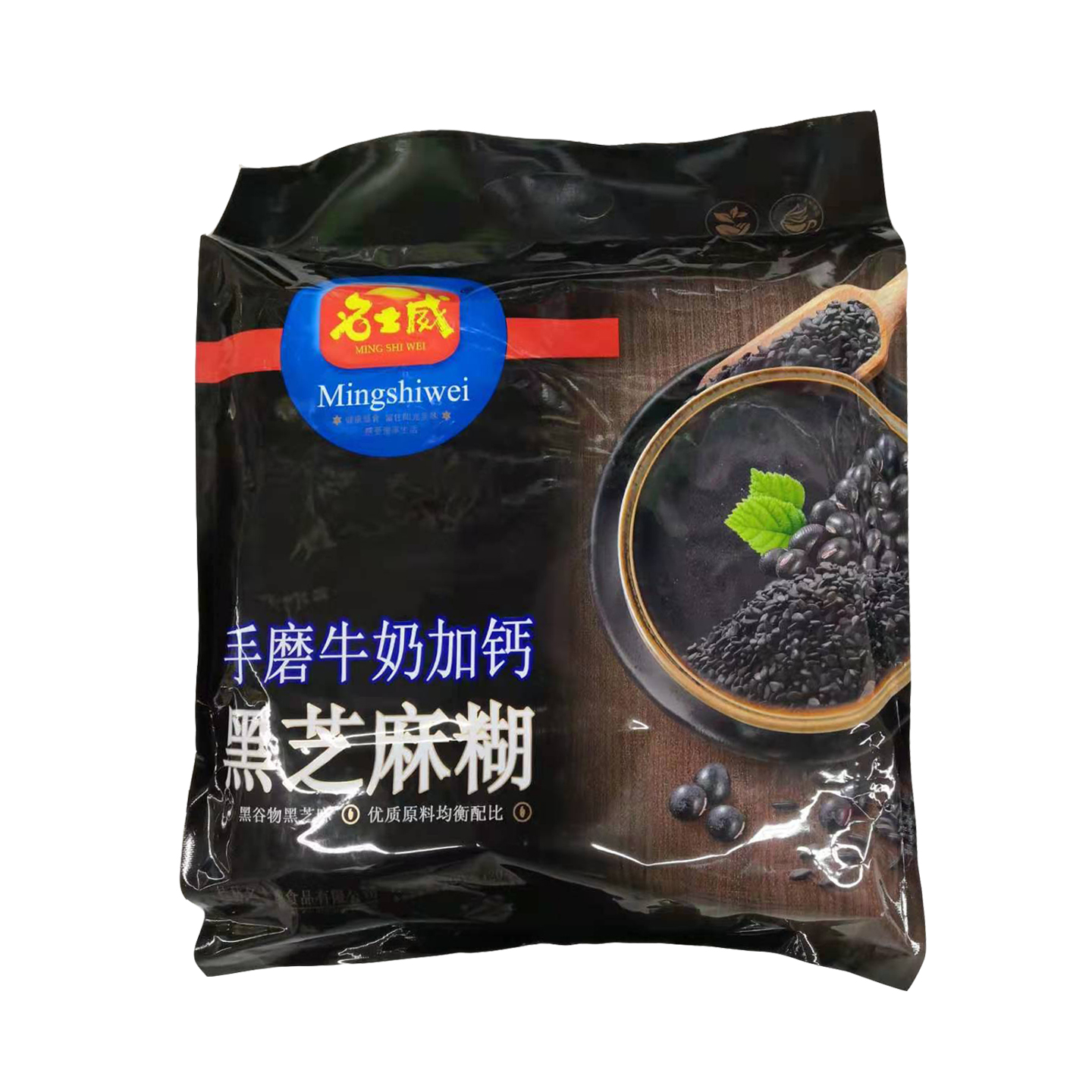 C-CT秒杀名士威手磨牛奶加钙黑芝麻糊700g袋装