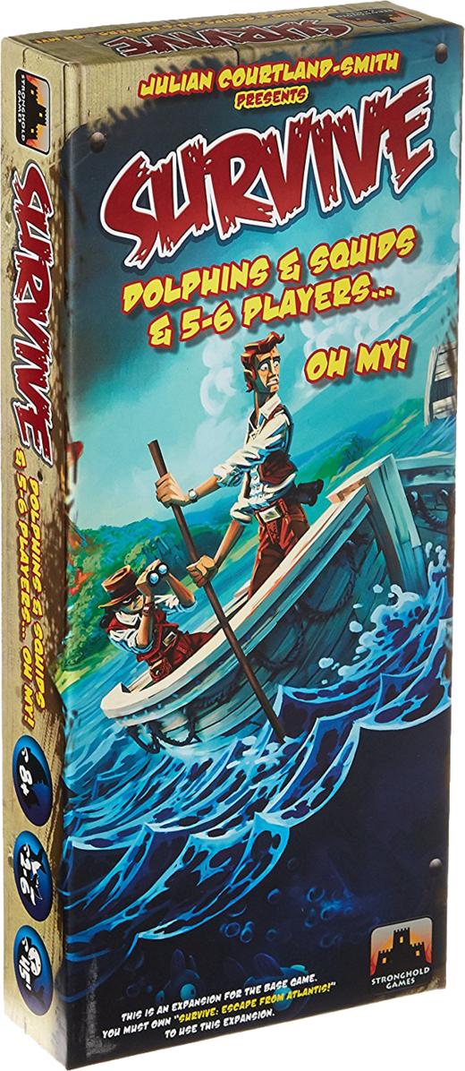 【集石桌游】逃离亚特兰蒂斯：豪华组合扩展 Survive: Dolphins & Squids & 5-6 Players...Oh My! 商品图0