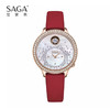 SAGA世家女士手表新款满天星女表-红色 商品缩略图0