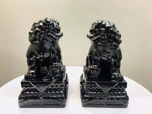 故宫狮/黑色-黄玉龙 商品图0
