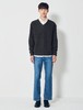 8seconds Wool fleece  Ash毛绒V领T恤男款#210941AYI4JPY带授权招加盟代理 商品缩略图1