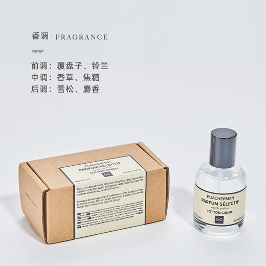 棉花糖香水COTTON CANDY糖果味女士持久淡香小众小样学生清新 商品图3