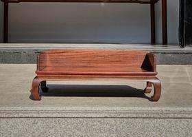 红桥红  家具严选  大红酸枝（交趾黄檀）【可拆装 迷你版罗汉床】