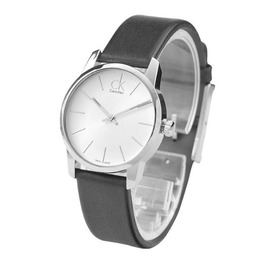 CALVIN KLEIN/卡文克莱 男款皮表带石英表 K2G211C6JPY带授权招加盟代理 商品图3