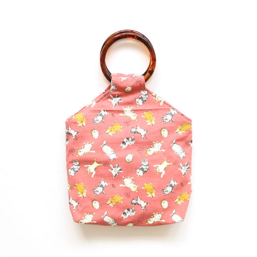 HUJI祤集Amber手提包插画睡觉狗狗 商品图2