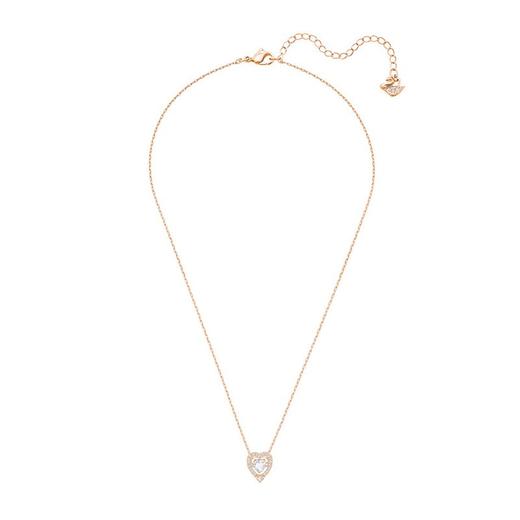 SWAROVSKI/施华洛世奇 玫瑰金色跳动的心女锁骨女士项链 5284188JPY带授权招加盟代理 商品图2