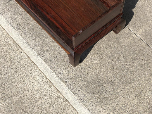 红桥红  家具严选  大红酸枝（交趾黄檀）【可拆装 迷你版罗汉床】 商品图5