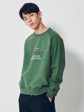 8seconds Fleece Art抓绒艺术品Raglan运动衫男款#420Y41DY1MJPY带授权招加盟代理