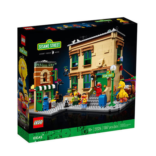 乐高IDEAS系列21324芝麻街 商品图0