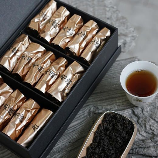 梅记桂花老铁 经典125g 2009底料 香入水 安溪铁观音乌龙茶老茶 商品图1