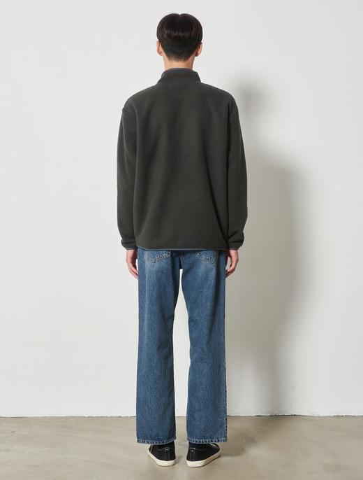 8seconds Fleece Art彩色口袋半拉链T恤男款#420X41EY24JPY带授权招加盟代理 商品图3