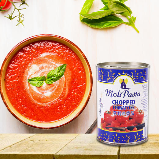 莫利 意大利进口 碎番茄罐头 400g 商品图0