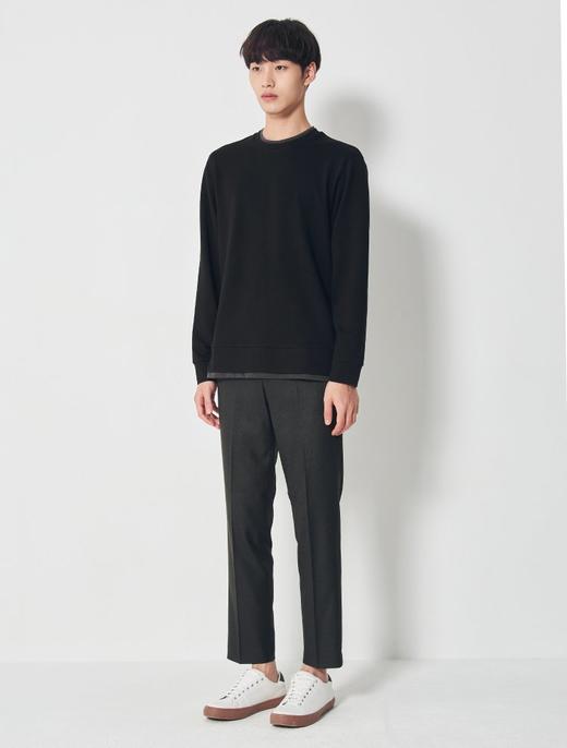 8seconds Wool fleece 黑色梭织长袖T恤男款#420841AY15JPY带授权招加盟代理 商品图2