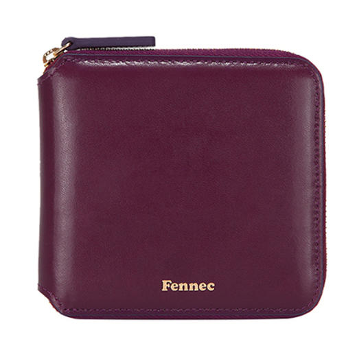 FENNEC FENNEC ZIPPER WALLET 短款钱包 PLUM PURPLE 商品图0