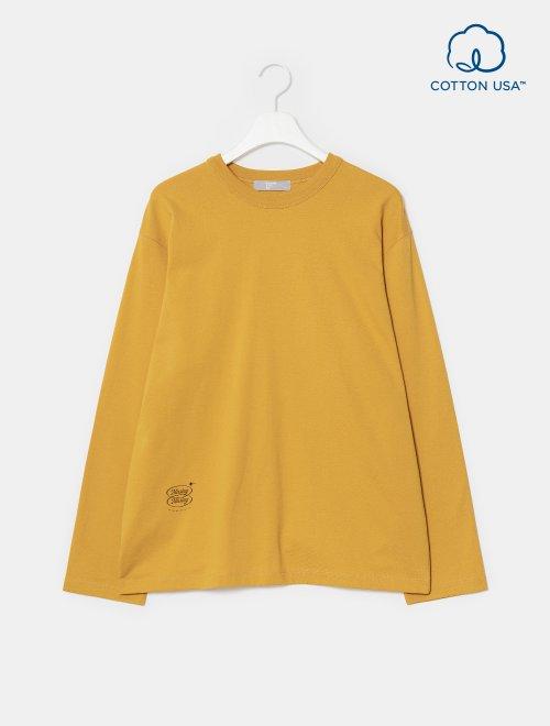 8seconds Printed cotton黄色背面印花T恤男款#260841XY3EJPY带授权招加盟代理 商品图1