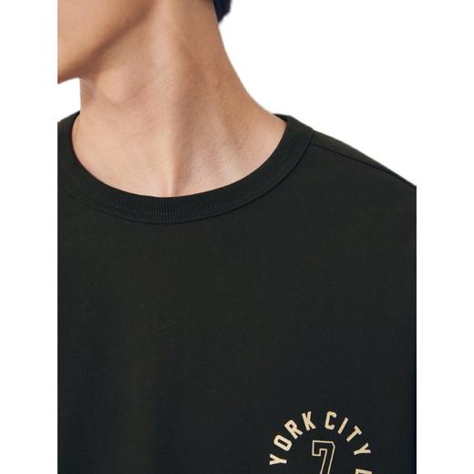 8seconds Flax blendn卡其色纯棉Graphi T恤男款#450X41FQ6HJPY带授权招加盟代理 商品图4