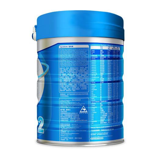 高培臻爱草饲较大婴儿配方奶粉6-12月龄2段800克 商品图2