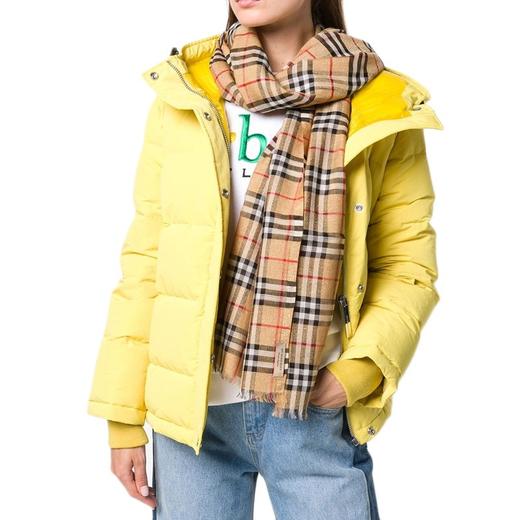 BURBERRY/巴宝莉 女士格纹丝毛混纺围巾 4078965JPY带授权招加盟代理 商品图1