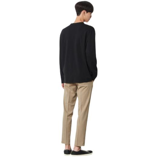 8seconds Mock collarr黑色纯色项链T恤 男款#420841LY25JPY带授权招加盟代理 商品图4