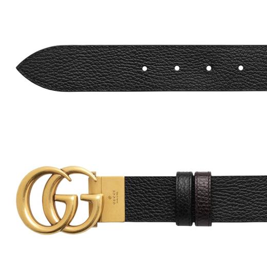 GUCCI/古驰 黑色男士中性腰带 474350-CAO2T-1062JPY带授权招加盟代理 商品图2