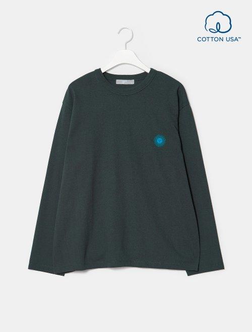 8seconds Mock collarr 皆宜的Ash Print 恤男款#260841XY24JPY带授权招加盟代理 商品图1