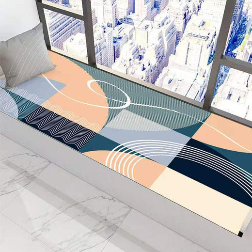 【14.9元/个】自然枫范儿法兰式地垫50*160cm（花色随机）1113397 商品图0