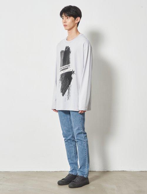 8seconds Printed cotton艺术品长袖T恤男款#260841DY22JPY带授权招加盟代理 商品图3