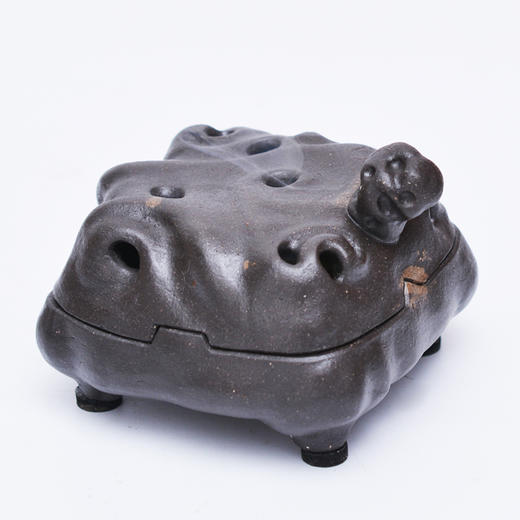 《龟虽寿》紫砂盘香炉 原创 商品图4