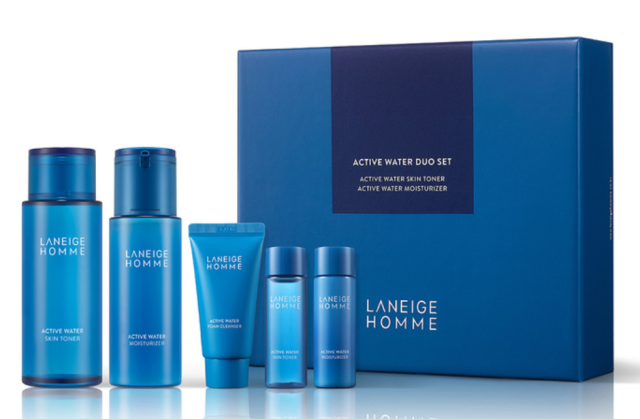 Laneige兰芝 男士Homme Active Water Set #639185 活性补水套盒JPY带授权招加盟代理