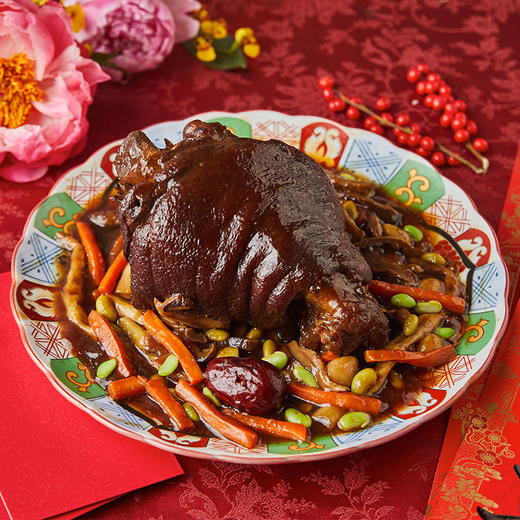 鸿运当头红烧圆蹄Chinese Braised Pork Trotter 商品图2