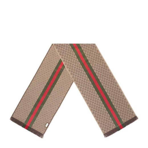 GUCCI/古驰 男士围巾米色混色羊毛 147351-4G704-2766JPY带授权招加盟代理 商品图1