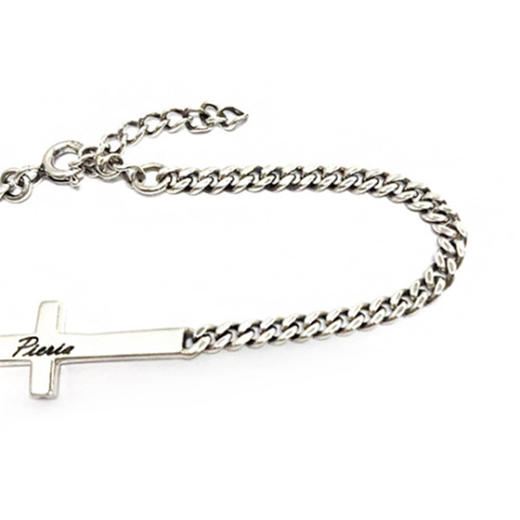 FRICA FRICA FLAT-CROSS-CHAIN-BRACELET 手链JPY带授权招加盟代理 商品图2