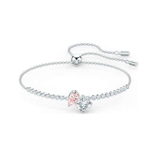 SWAROVSKI/施华洛世奇 女士粉红色双心手链 5517120JPY带授权招加盟代理 商品图0