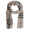 BURBERRY/巴宝莉 HERITAGE褶皱格纹羊绒围巾 3924751JPY带授权招加盟代理 商品缩略图0