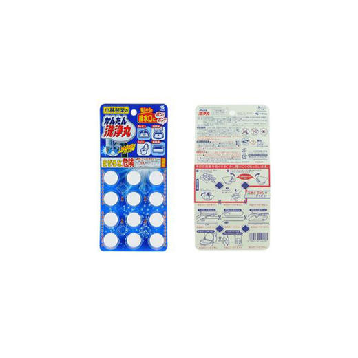 KOBAYASHI/小林制药 浴厕厨房排水管清洁丸 12粒JPY带授权招加盟代理 商品图0