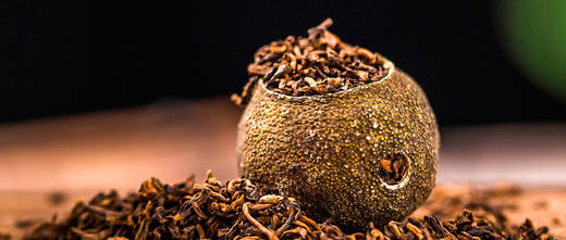 新会小青柑天马一号普洱茶   生晒陈皮普洱茶  桶装185g±9g/桶 商品图3