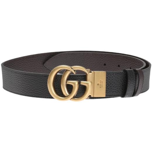 GUCCI/古驰 黑色男士中性腰带 474350-CAO2T-1062JPY带授权招加盟代理 商品图4