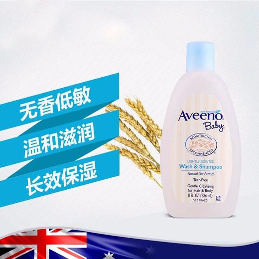 AVEENO/艾维诺 天然燕麦洗发沐浴露二合一 236MLJPY带授权招加盟代理 商品图2