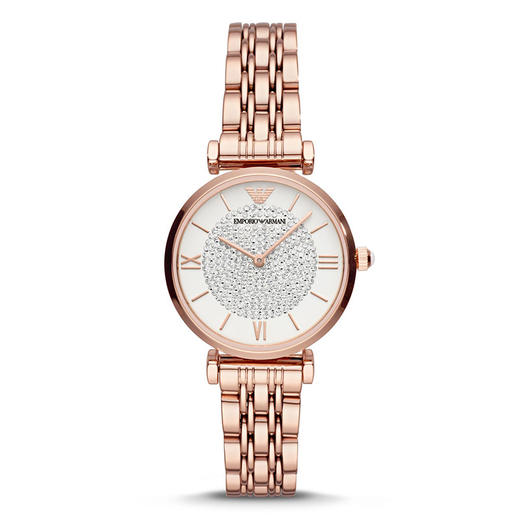 ARMANI/阿玛尼 新款满天星镶钻石英女表JPY带授权招加盟代理 商品图0