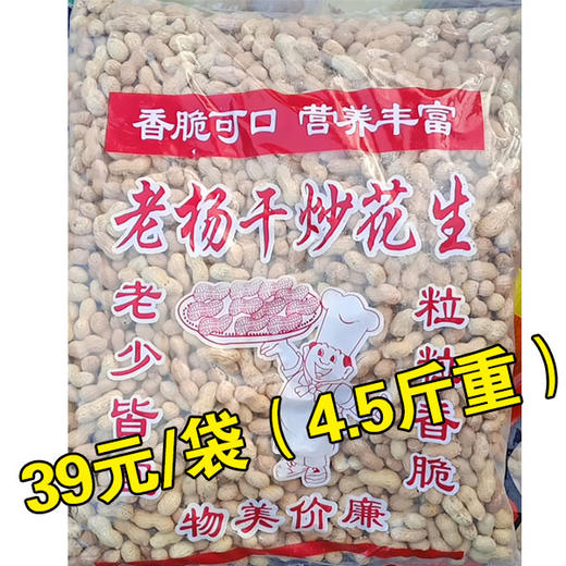 10斤装干炒小瓜子/袋装蒜香花生（4.8斤重）/袋装干炒花生（4.5斤重） 商品图0