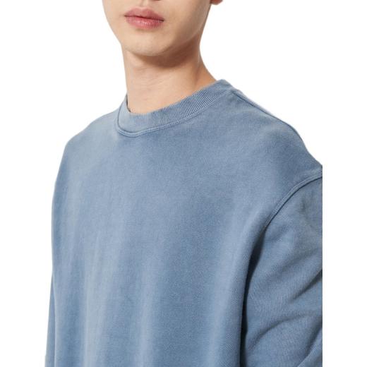 8seconds Mock collarr 蓝色颜料染色运动衫男款#260841EY3PJPY带授权招加盟代理 商品图4