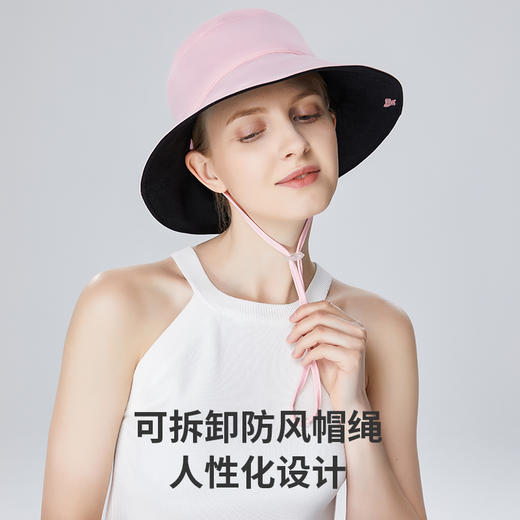 新Supield素湃防晒盆帽女夏季薄款防紫外线户外百搭渔夫帽 商品图1