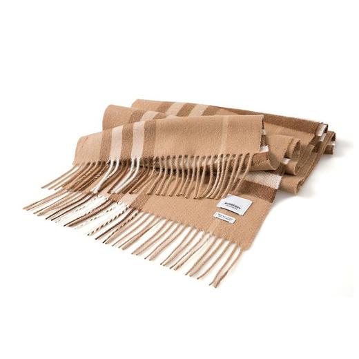 BURBERRY/巴宝莉 女士驼色羊绒围巾 8016399JPY带授权招加盟代理 商品图3