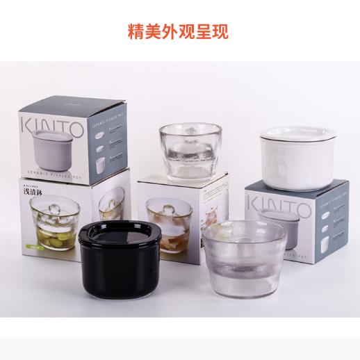 【厚重钵盖一夜腌好】日本Kinto玻璃腌菜罐 商品图2