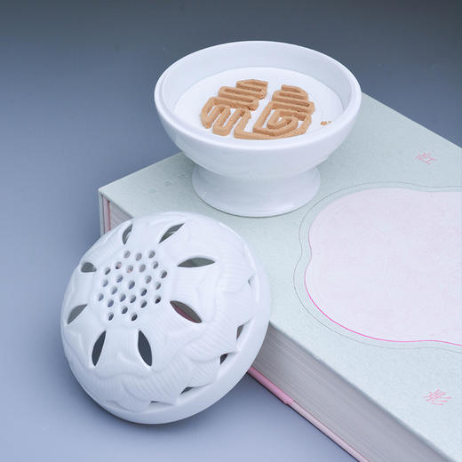 已售罄《莲花香球·盘香炉》温润如玉 超值！ 商品图2